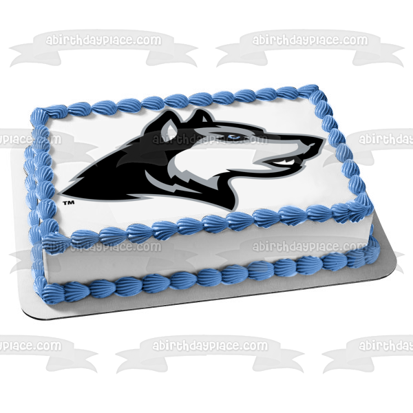 Helena Huskies Team Logo Edible Cake Topper Image ABPID55824