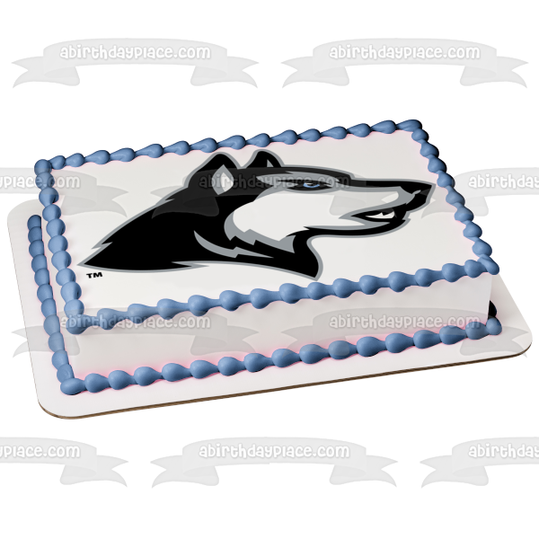 Helena Huskies Team Logo Edible Cake Topper Image ABPID55824