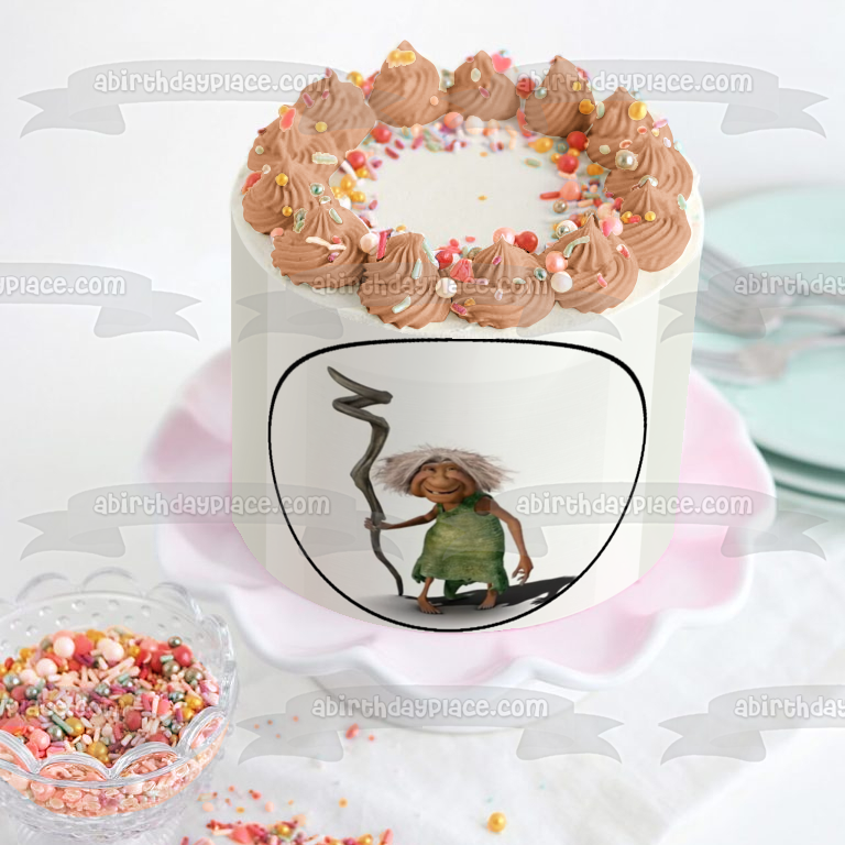 Imagen comestible para decoración de tarta de Los Croods Gran ABPID11898 