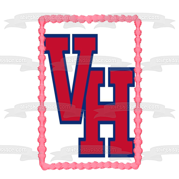 Vestavia Hills High School Logo Edible Cake Topper Image ABPID55906