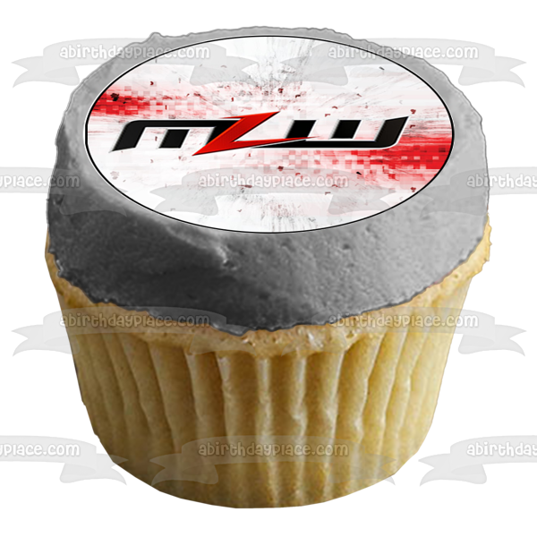 Mlw Major League Wrestling Logo Edible Cupcake Topper Images ABPID56003