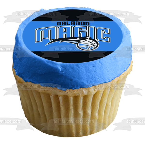 NBA Orlando Magic Team Logo Edible Cake Topper Image ABPID55910