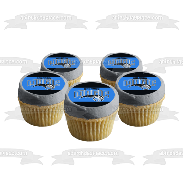 NBA Orlando Magic Team Logo Edible Cake Topper Image ABPID55910