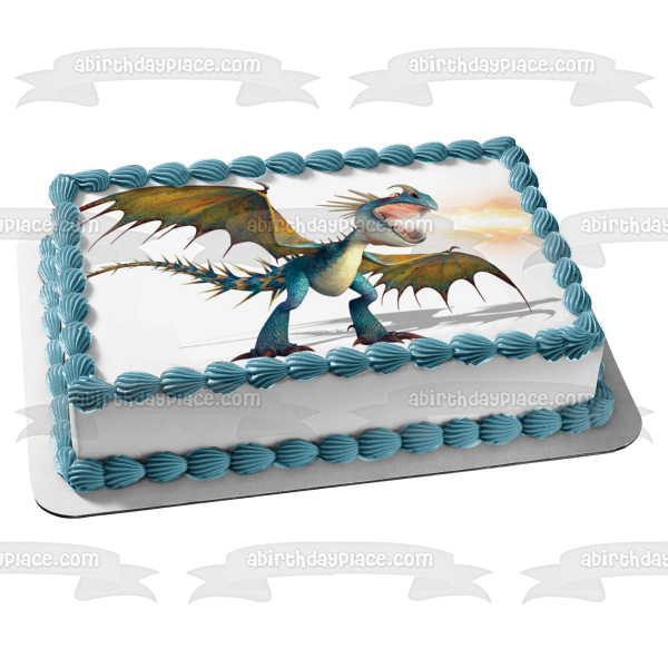 How to Train Your Dragon Deadly Nadderd Edible Cake Topper Image ABPID12177