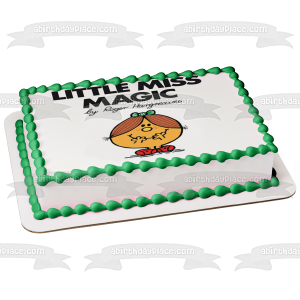 Adorno comestible para tarta Mr. Men Little Miss Magic, imagen ABPID12223 