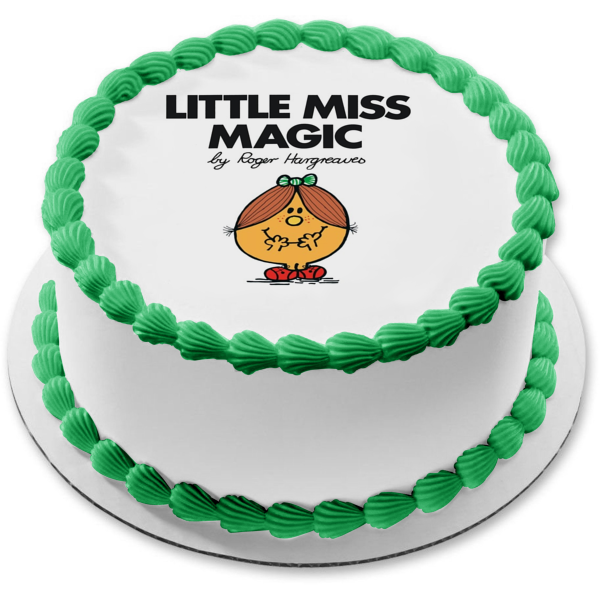 Adorno comestible para tarta Mr. Men Little Miss Magic, imagen ABPID12223 