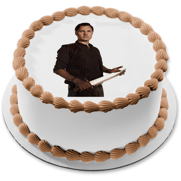 The Walking Dead the Governor Edible Cake Topper Image ABPID12414