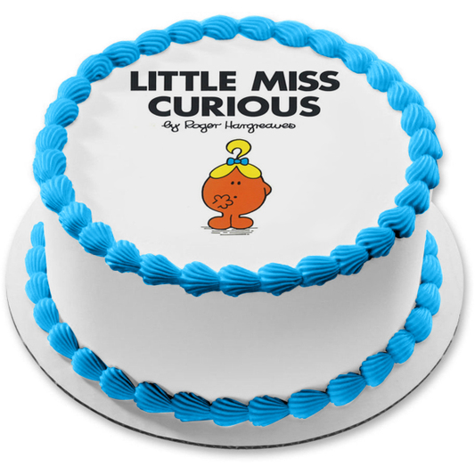 Imagen de decoración comestible para tarta Mr. Men Little Miss Curious ABPID12224 