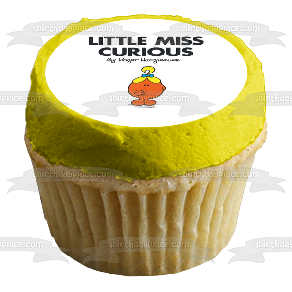 Imagen de decoración comestible para tarta Mr. Men Little Miss Curious ABPID12224 