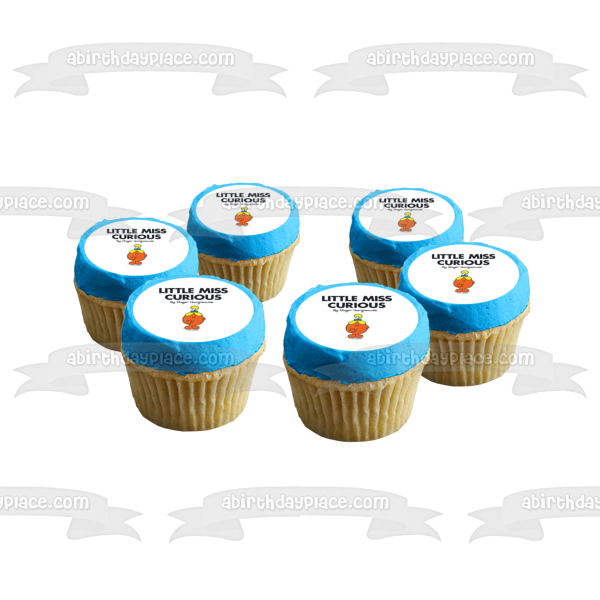 Imagen de decoración comestible para tarta Mr. Men Little Miss Curious ABPID12224 