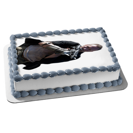 Imagen de decoración comestible para tarta de Merle Dixon de The Walking Dead ABPID12415 