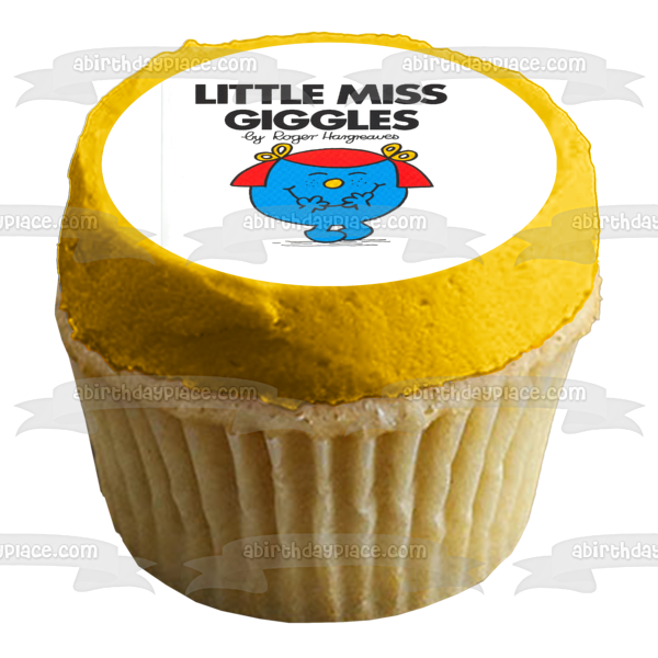 Imagen de decoración comestible para tarta Mr. Men Little Miss Giggles ABPID12226 