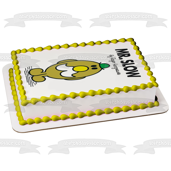 Imagen comestible para decoración de tarta Mr. Men Mr.Slow ABPID12227 