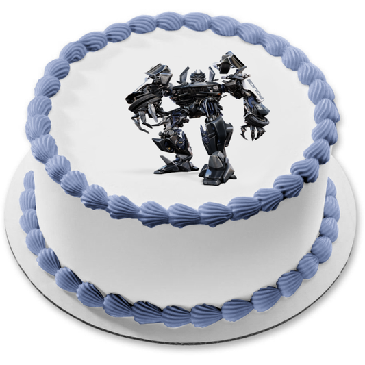 Imagen de decoración comestible para tarta de barricada de Transformers ABPID12602 