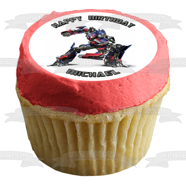 Imagen de decoración comestible para tarta Transformers Optimus Prime ABPID12606 