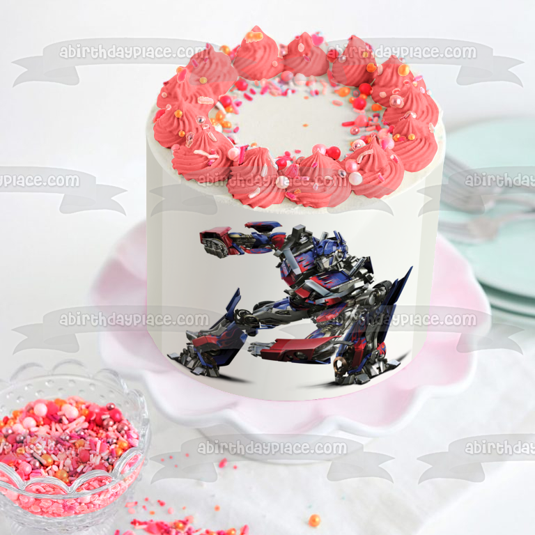 Imagen de decoración comestible para tarta Transformers Optimus Prime ABPID12606 