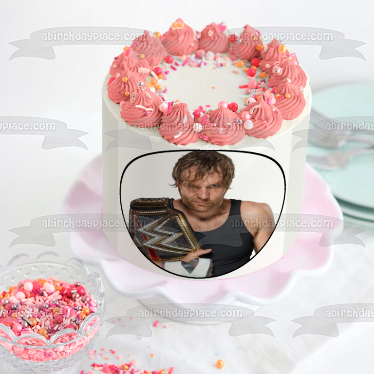 Imagen comestible para tarta de WWE World Wrestling Entertainment Dean Ambrose ABPID12473 