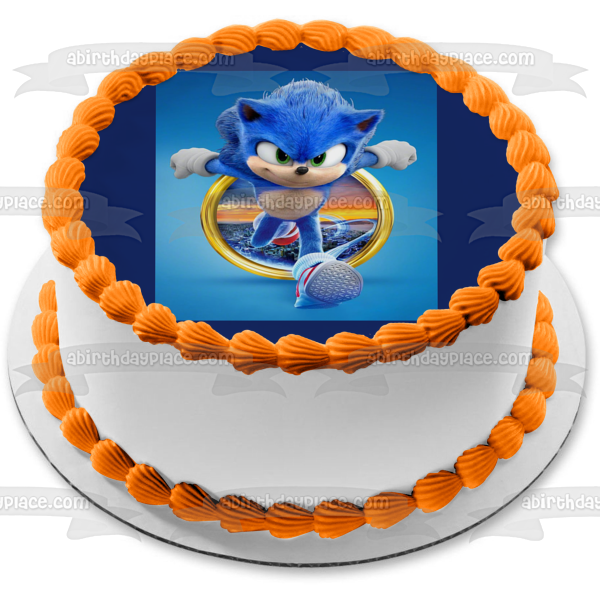 Sonic - Gummy Golden Rings. Easy to make. Perfect for Sonic cake