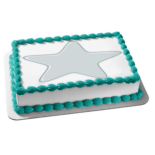 Adorno comestible para tarta con estrella azul de Pj Masks, imagen ABPID12700 