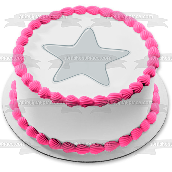 Adorno comestible para tarta con estrella azul de Pj Masks, imagen ABPID12700 