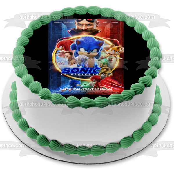 Sonic the Hedgehog Let's Make A #sonic2 Cake Topper #sonic2movie #son