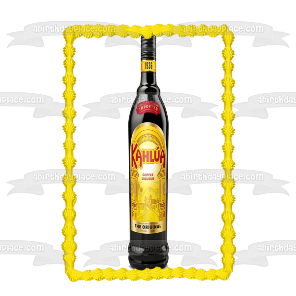 KAHLUA Coffee Liqueur Bottle FRIDGE MAGNET Novelty Indonesia 3D 2.5  Acrylic