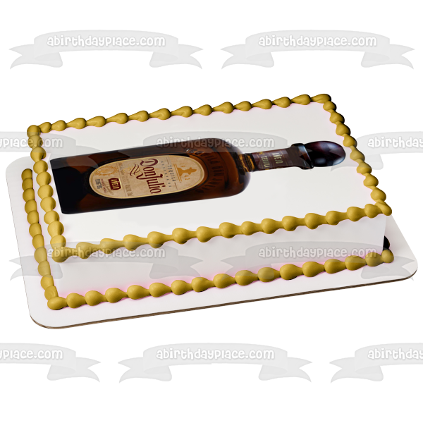 Don Julio Tequila Bottle Edible Cake Topper Image ABPID56183