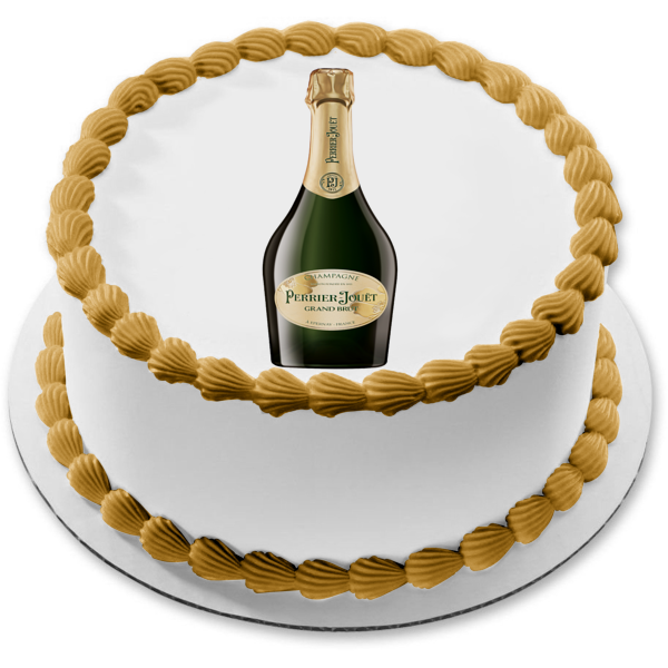 Champagne Bottle Birthday Cake