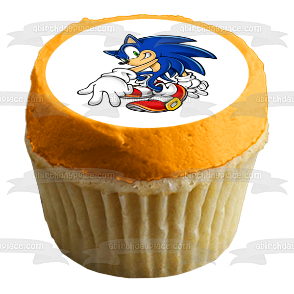 Sonic the Hedgehog Giving Peace Signs Edible Cake Topper Image ABPID13 – A  Birthday Place