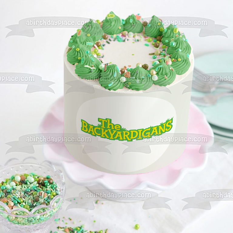 The Backyardigans TV Logo Edible Cake Topper Image ABPID15060