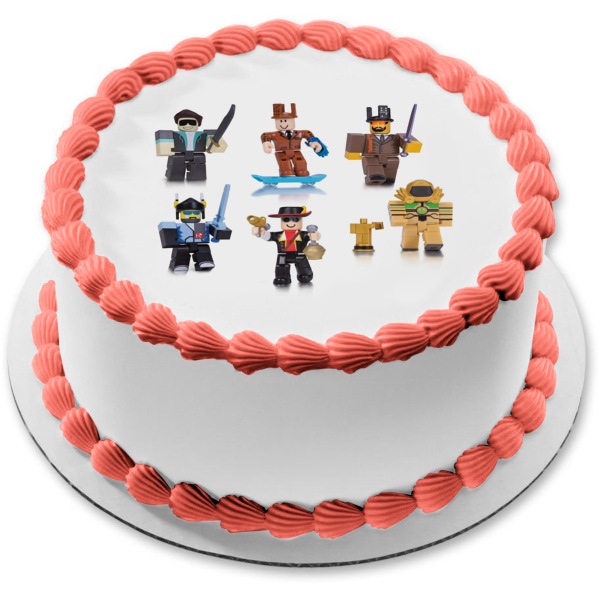 Legends of Roblox Soldier Skin Edible Cake Topper Image ABPID15155 – A  Birthday Place