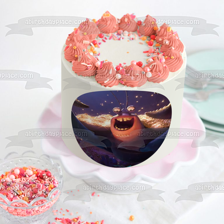 Disney Moana Tamatoa Fondo del Océano Imagen comestible para decoración de tarta ABPID15221 