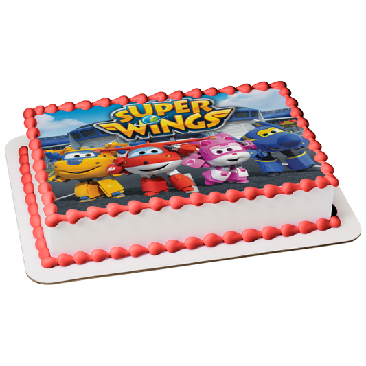 Imagen comestible para tarta de Super Wings Todd Dizzy Jerome Jett ABPID15246 