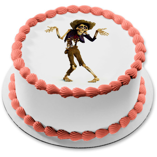 Disney Coco Hector sonriendo adorno comestible para tarta imagen ABPID15464 