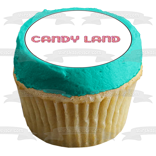 Candyland Characters Lord Licorice Frostine Mr. Mint Gloppy Edible Cupcake Topper Images ABPID56258