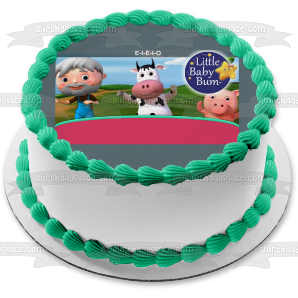 Little Baby Bum Lbb Cow Lbb Pig Twinkle The Star Edible Cake Topper Image ABPID22117