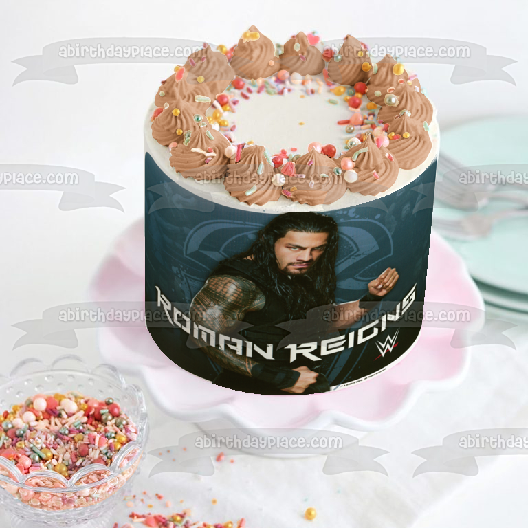 Imagen comestible para tarta de WWE World Wrestling Entertainment Roman Reigns ABPID22331 