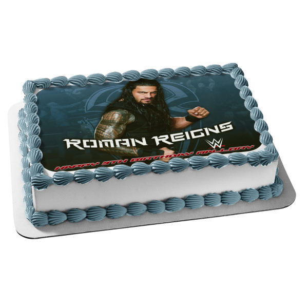 Imagen comestible para tarta de WWE World Wrestling Entertainment Roman Reigns ABPID22331 