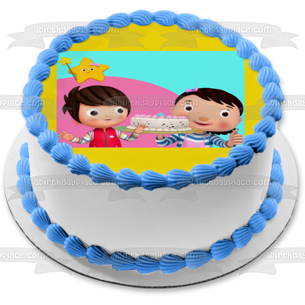 Little Baby Bum Happy Birthday Cake Jacus Twinkle Mia Edible Cake Topper Image ABPID21998