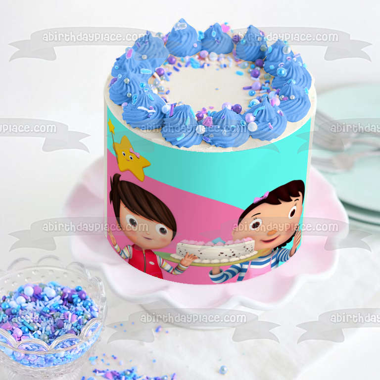 Little Baby Bum Happy Birthday Cake Jacus Twinkle Mia Edible Cake Topper Image ABPID21998