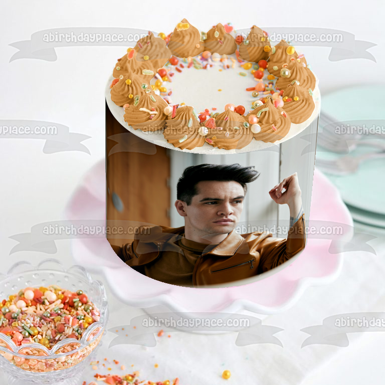 Panic at the Disco Brendon Urie Imagen comestible para decoración de tarta ABPID26865 