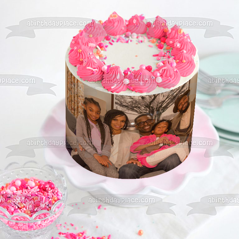 Estos somos nosotros Arthur Randall Susan Tess Annie Imagen comestible para decoración de tarta ABPID27020 