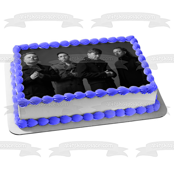 Shinedown Brent Smith Jasin Todd Brad Stewart Barry Kerch Edible Cake Topper Image ABPID26878