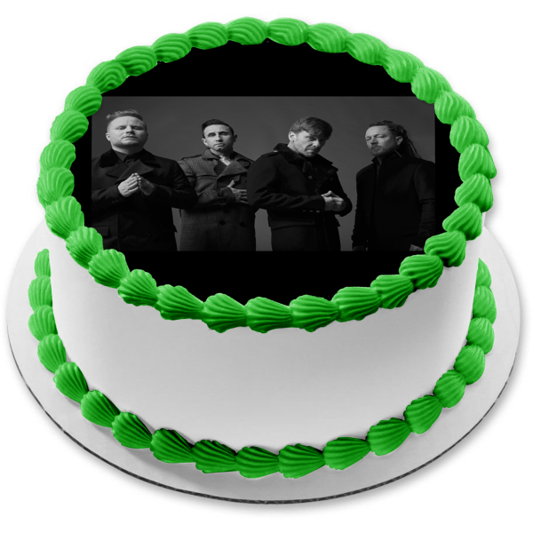 Shinedown Brent Smith Jasin Todd Brad Stewart Barry Kerch Edible Cake Topper Image ABPID26878