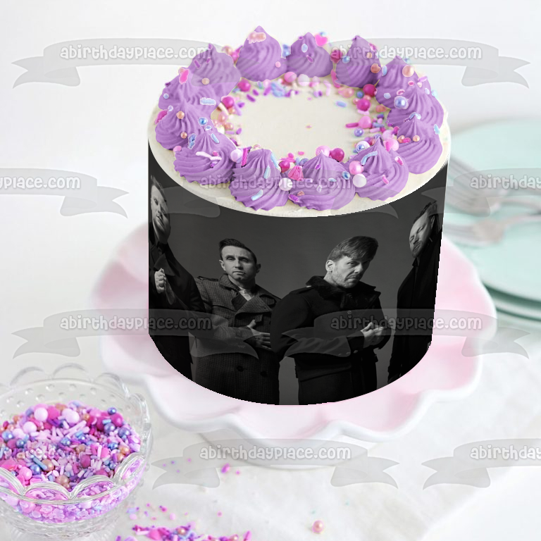 Shinedown Brent Smith Jasin Todd Brad Stewart Barry Kerch Edible Cake Topper Image ABPID26878