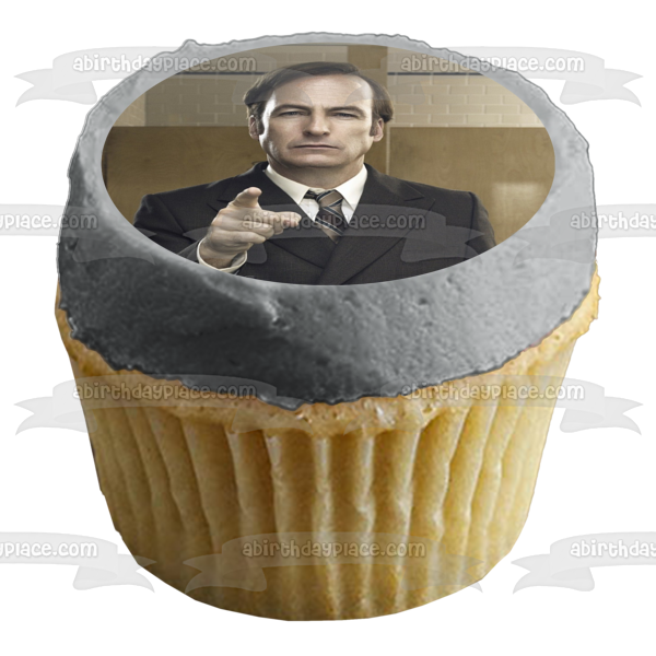 Better Call Saul Saul Goodman Edible Cake Topper Image ABPID27052