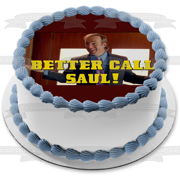 Better Call Saul Saul Goodman Edible Cake Topper Image ABPID27055