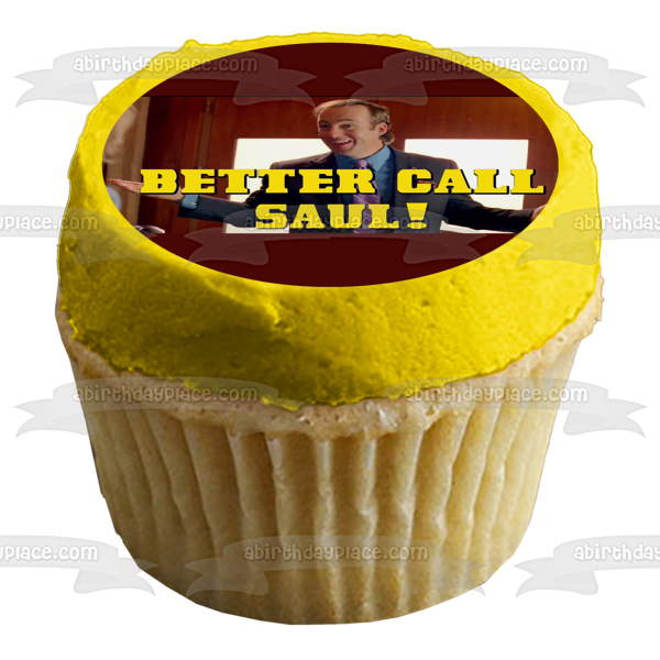 Better Call Saul Saul Goodman Edible Cake Topper Image ABPID27055