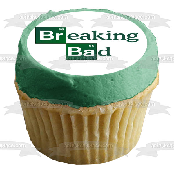 Breaking Bad Logo Periodic Table of Elements Bromine Barium Edible Cake Topper Image ABPID27067