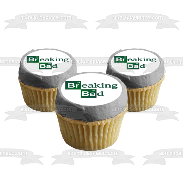 Breaking Bad Logo Periodic Table of Elements Bromine Barium Edible Cake Topper Image ABPID27067